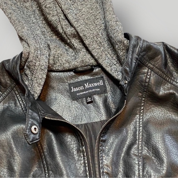 Jason Maxwell faux leather coat - Picture 2 of 13